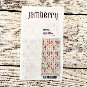 Jamberry Feburary Host Exclusive nail wrap NWT